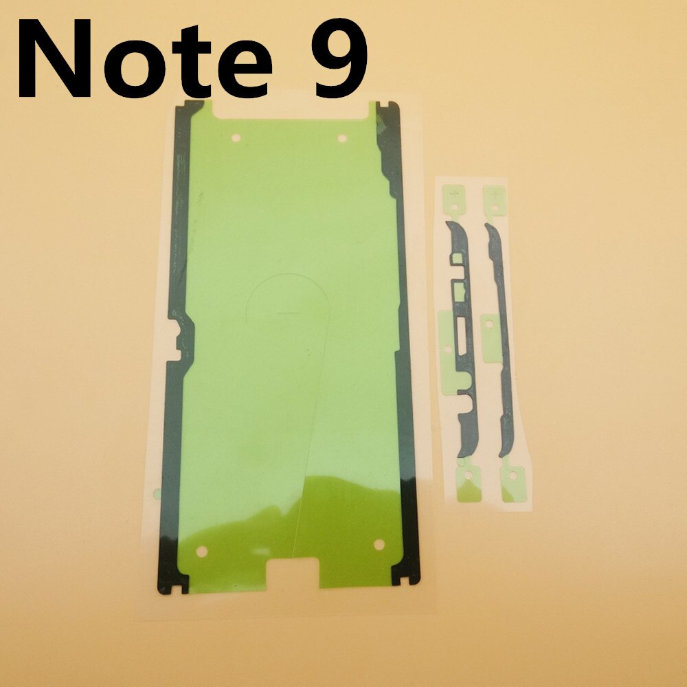 100 stk lcd skærm klæbende limtape til samsung galaxy note 8 9 note 8 note 9 frontramme tape klistermærke: Note 9 komplet sæt