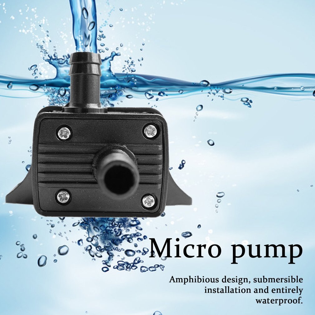 High Performance QR30E DC 12V 4.2W 240L/H Flow Rate CPU Cooling Car Brushless Water Pump Waterproof Brushless Pump