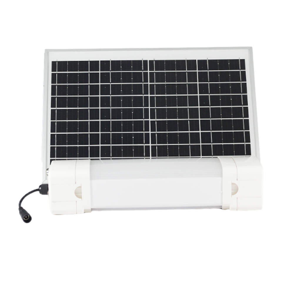 Solar Batten Light with Daylight Sensor Waterproof IP65 for Outdoor parking lot Bus platform gazebo