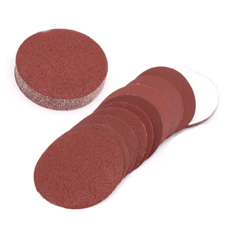 Hook Loop backing Aluminium Oxide Sandpaper 5pcs Replacement For Wood Car Metal Paint Varnish