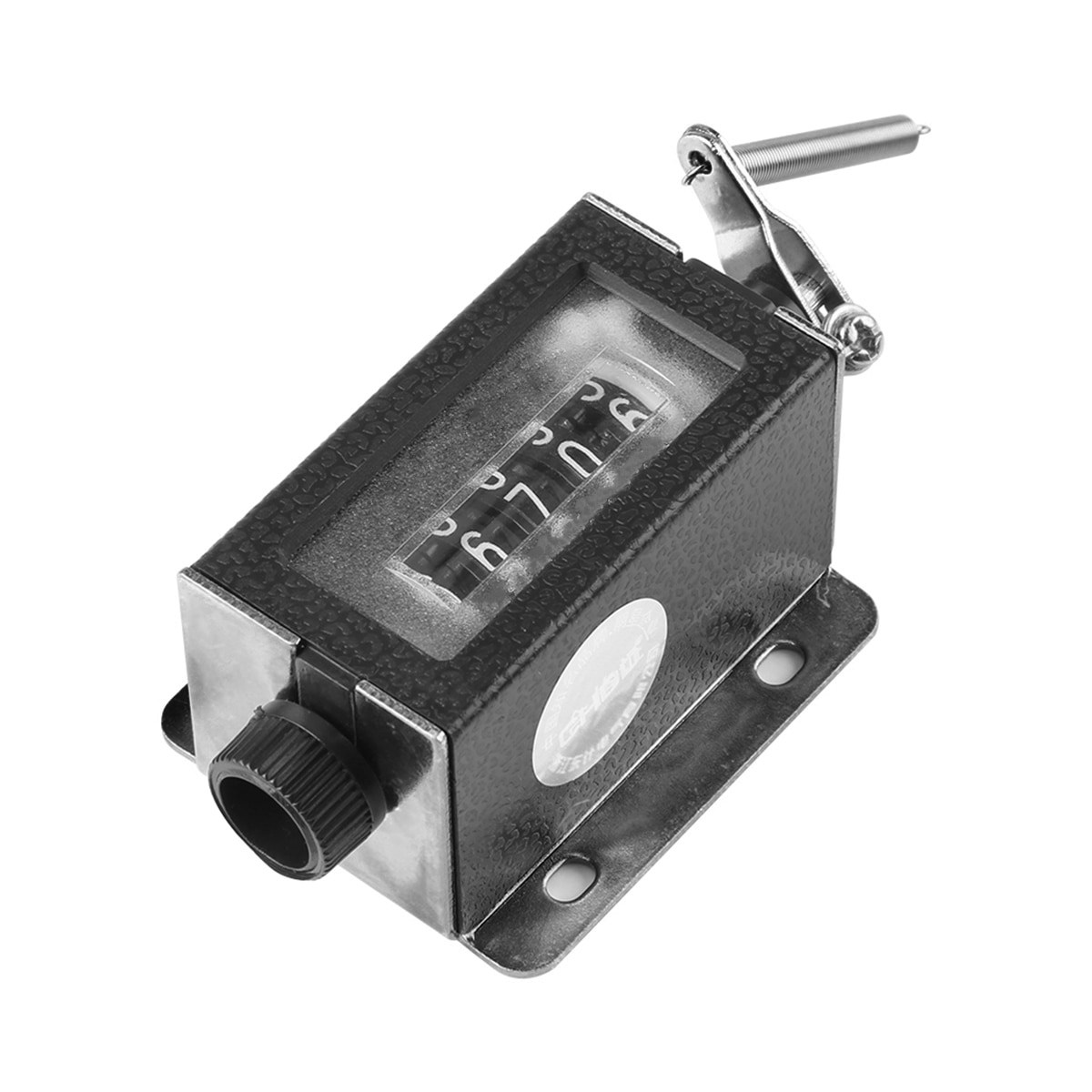 D67-F 5 Digit Mechanical Resettable Manual Hand Pull Stroke Tally Counter For Textiles Machinery Winding Hill Printing