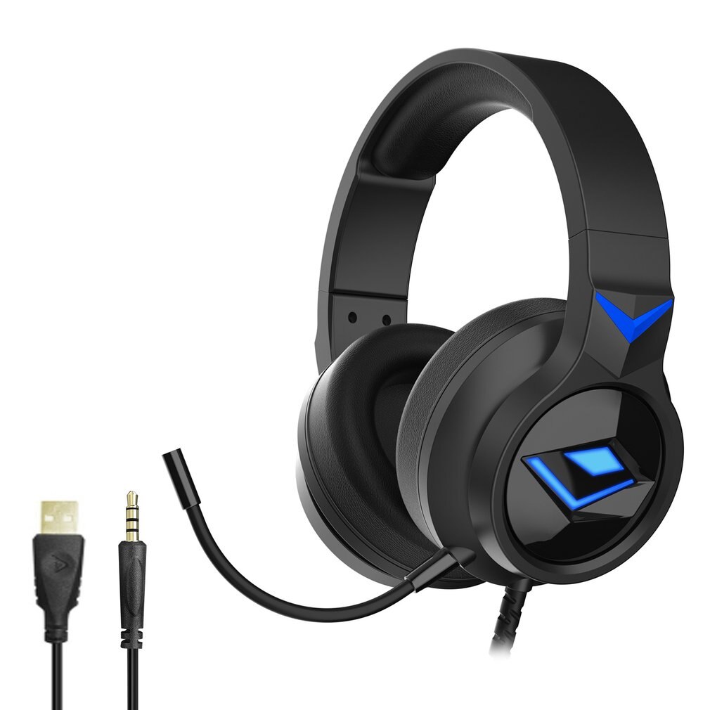 Bedrade Headsets Comfortabele 7.1 Kanalen Met Mic 3D Stereo Muziek Over-Ear Hoofdtelefoon Game Headset Voor Laptop Headset: Type B
