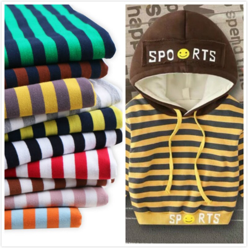 Tela de algodón pelada Lycra teñida tela fina para el material de la camiseta del verano