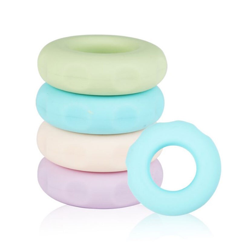O Hand Gripper Grip Silicone Ring Hand Resistance Band Finger Stretcher-Exercise for Forearm Wrist Training Carpal Hand Expander