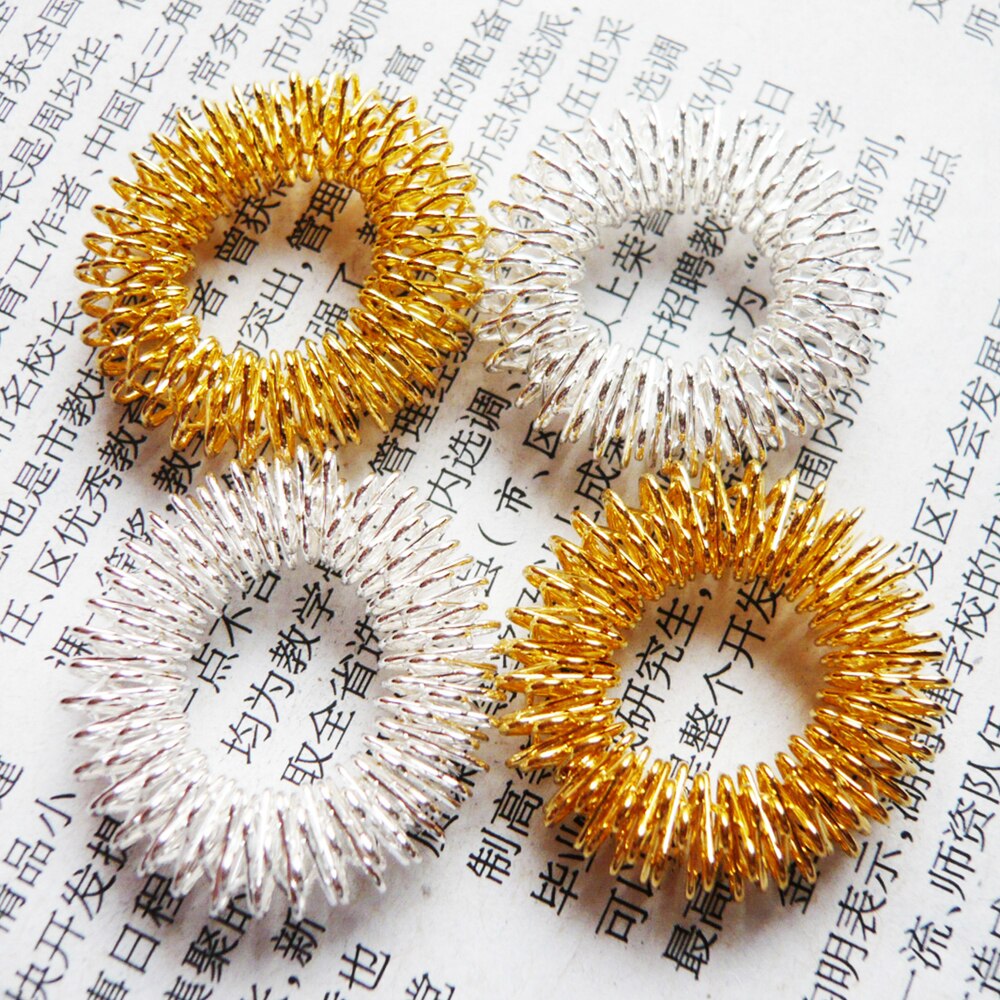 Spring Spiky Fidget Ring Austim Anxiety Hand Sensory Toy Antistress