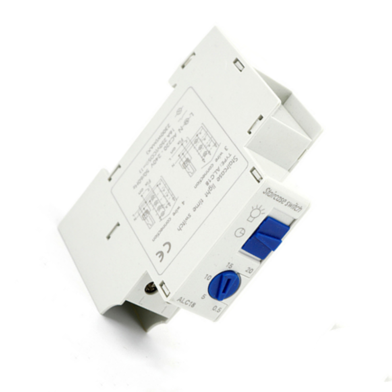 Din rail Staircase Lighting Timer Switch timer relay 220VAC 16A used for corridor lighting ALC18