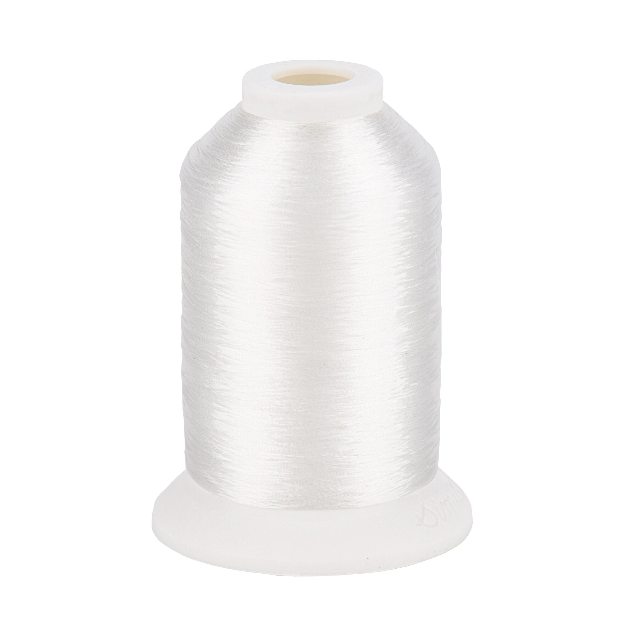 Simthread Transparent invisible thread size .004 Clear White Black Monofilament Sewing Thread 1500 Yards mini-king Spools: white