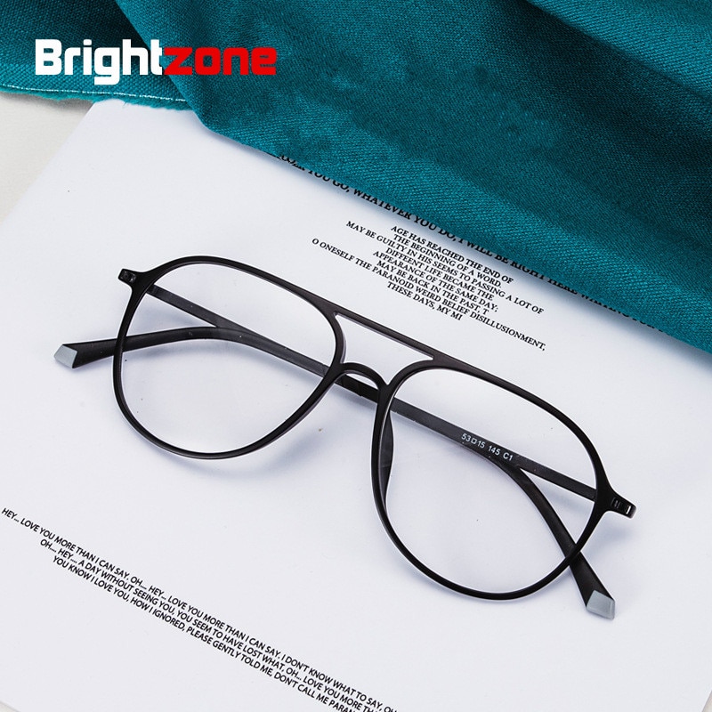 Gafas ópticas graduadas para miopía, lentes de acero al carbono y tungsteno ultraligeros para hombres y mujeres