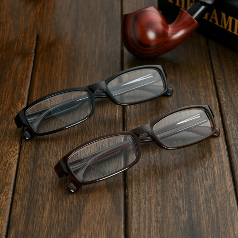 Mannelijk vrouwelijk zwart bruin full frame hars lenzen leesbril presbicia bril graad  + 1.0 2.0 1.5 2.5 r079