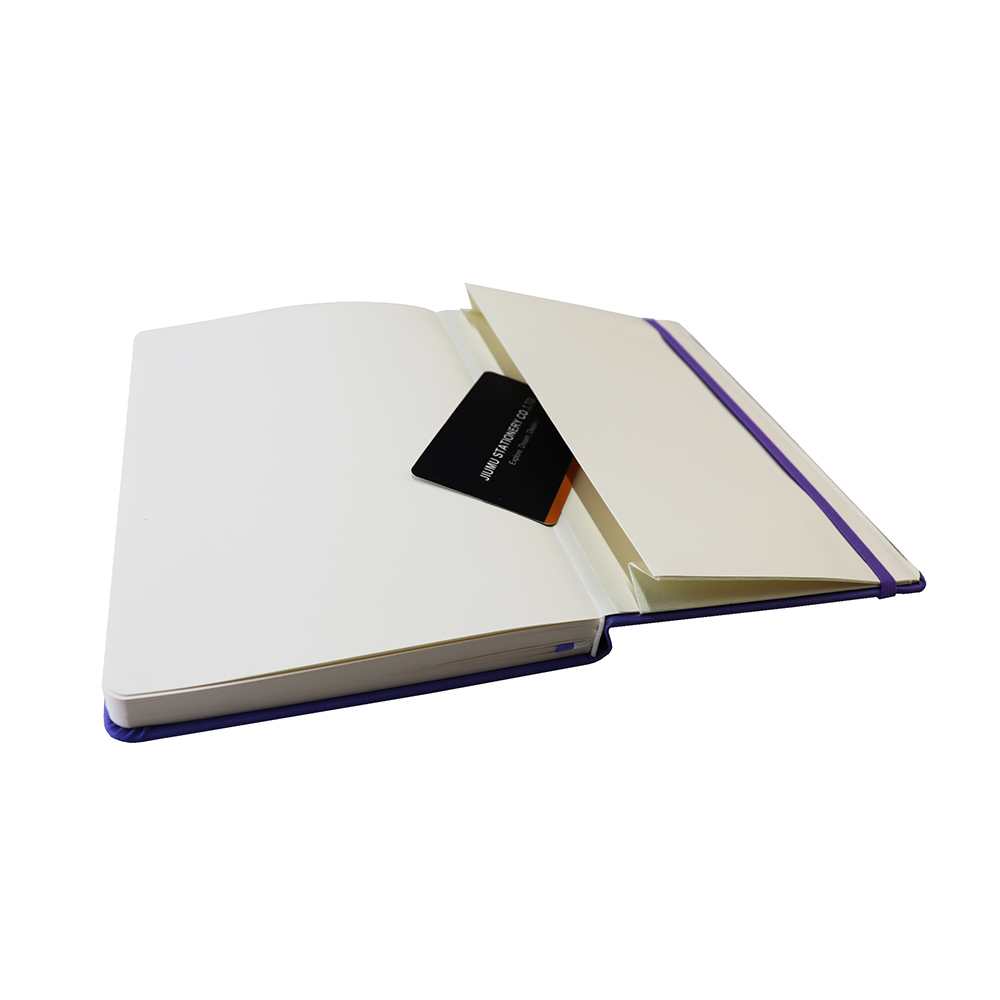 Eco-friendly Fabric/Linen Cover Journal Notebook A5 Ultra Thick White Paper Dot Grid Paper Notebook