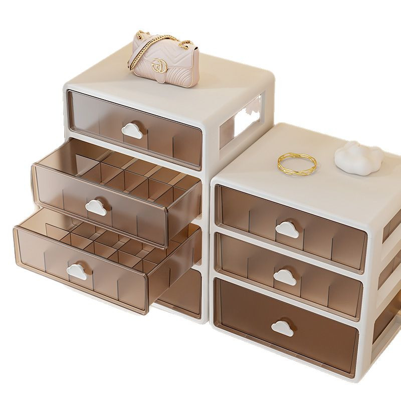 Underwear and underwear storage box, dedicated for storing socks and close fitting clothing, bra three in one storage box