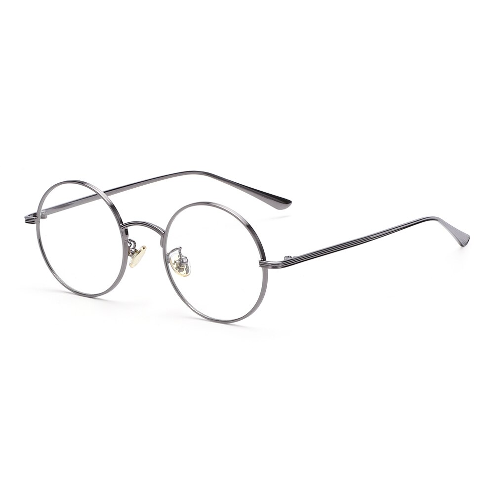 Occhiali da sole rotondi con montatura in metallo Vintage per uomo donna occhiali da sole Steampunk occhiali a cerchio occhiali estivi con protezione UV per esterni: C9