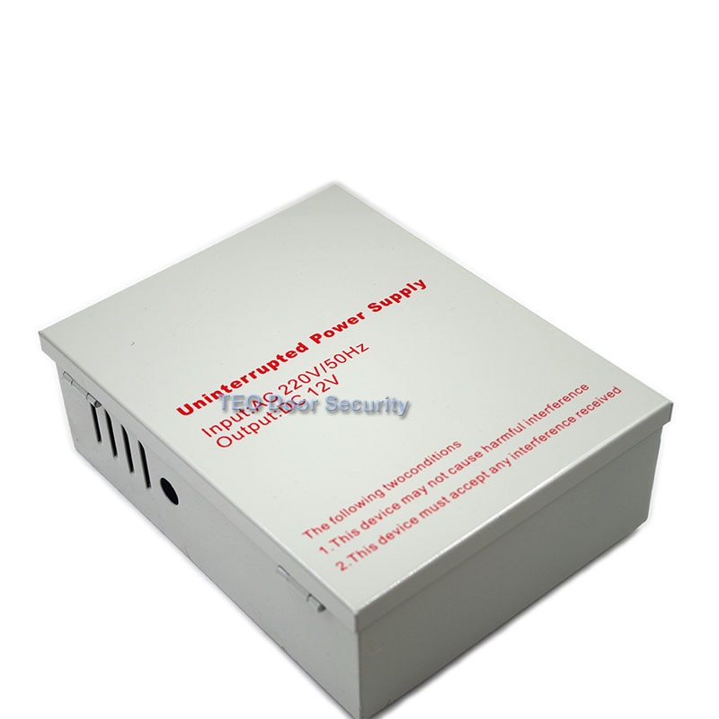 DC 12V 5A Uninterruptible Access Power Supply with Battery Backup using Access Control System UPS Power Supply AC 220V