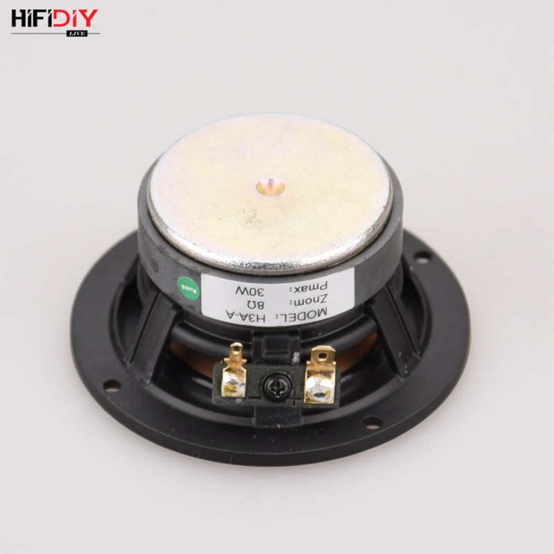 HIFIDIY LIVE hifi 3.6 3.5 inch 93mm Full frequency speaker unit 8 OHM 30W High Alto bass loudspeaker H3A-A