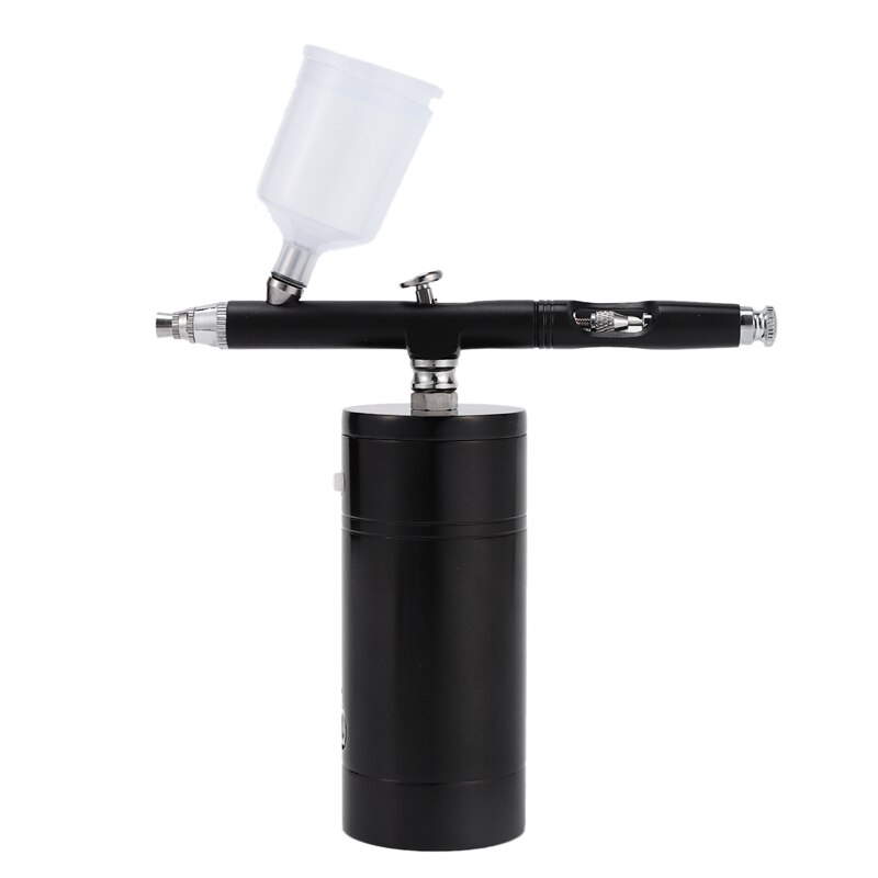 Wireless Airbrush Kit, Airbrush Compressor, High Capacity Ink Cup Airbrush for Nail Paint Cake Coloring
