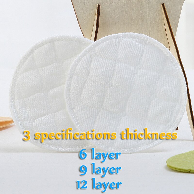 10 Stks/set Herbruikbare Zoogcompressen Moederschap Verpleging Pad Wasbare Borstvoeding Accessoires Ademend Postnatale Benodigdheden