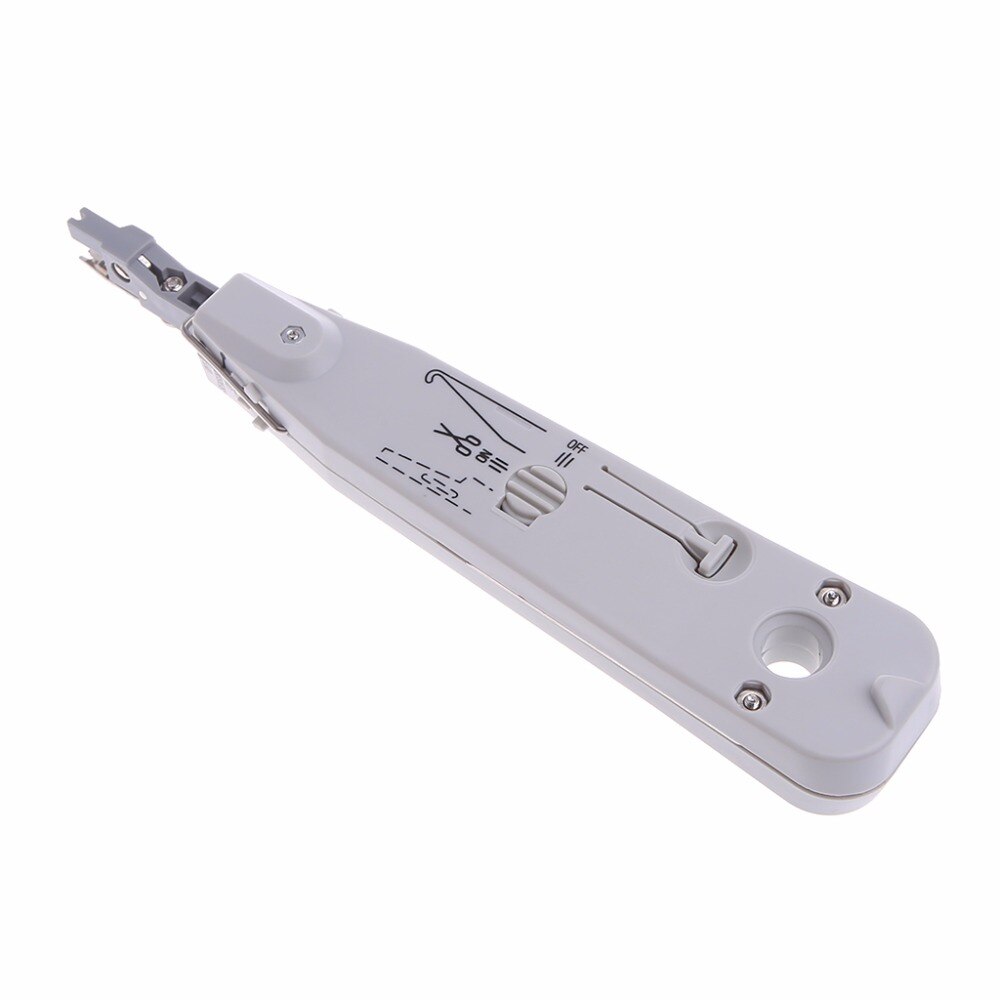 Adjustable Impact IDC Insertion Ethernet Network Punch Down Tool With Sensor