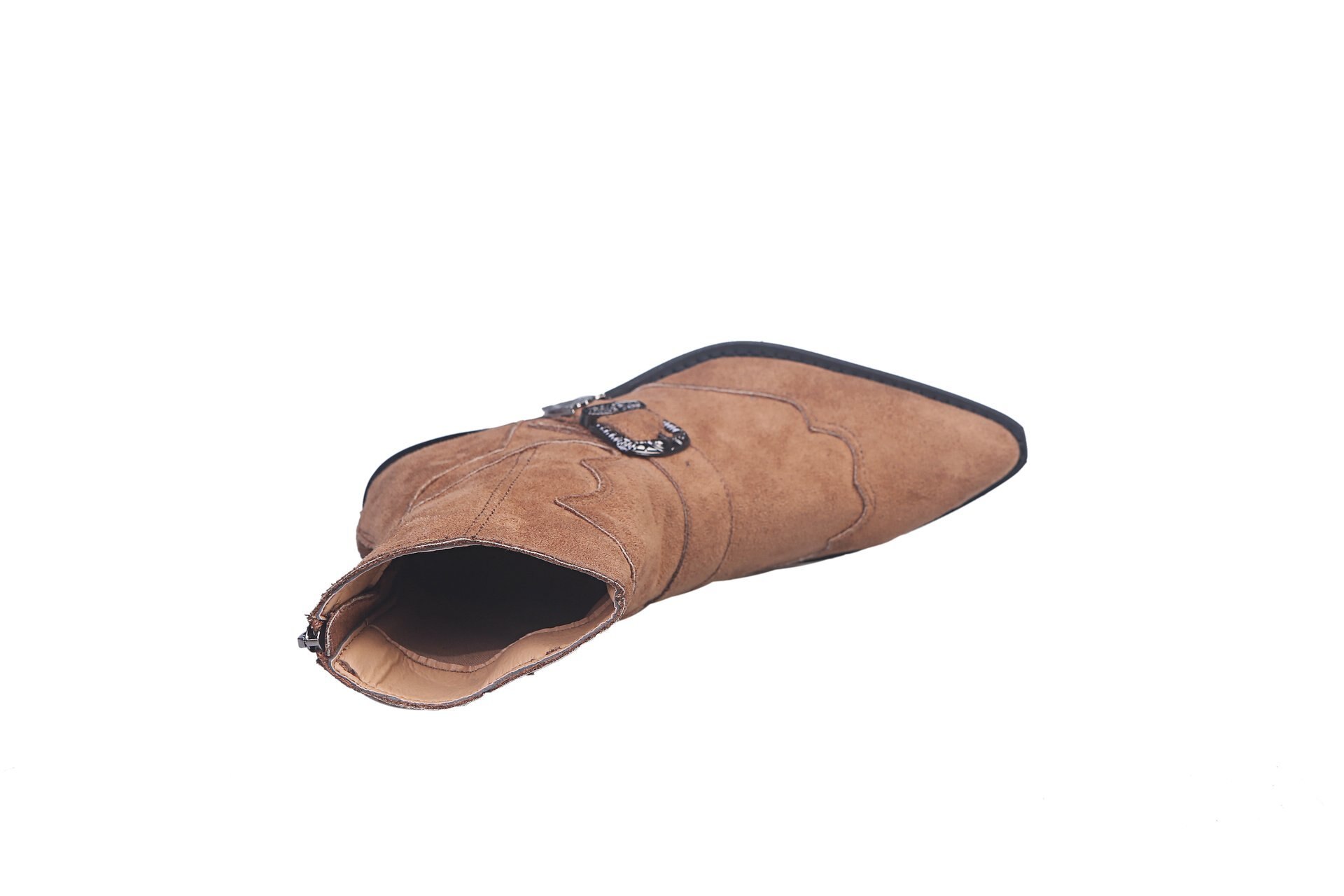 Dames laarzen herfst winter leren hoge hakken dames enkellaarsjes dames korte laarzen schoenen dames casual laarzen