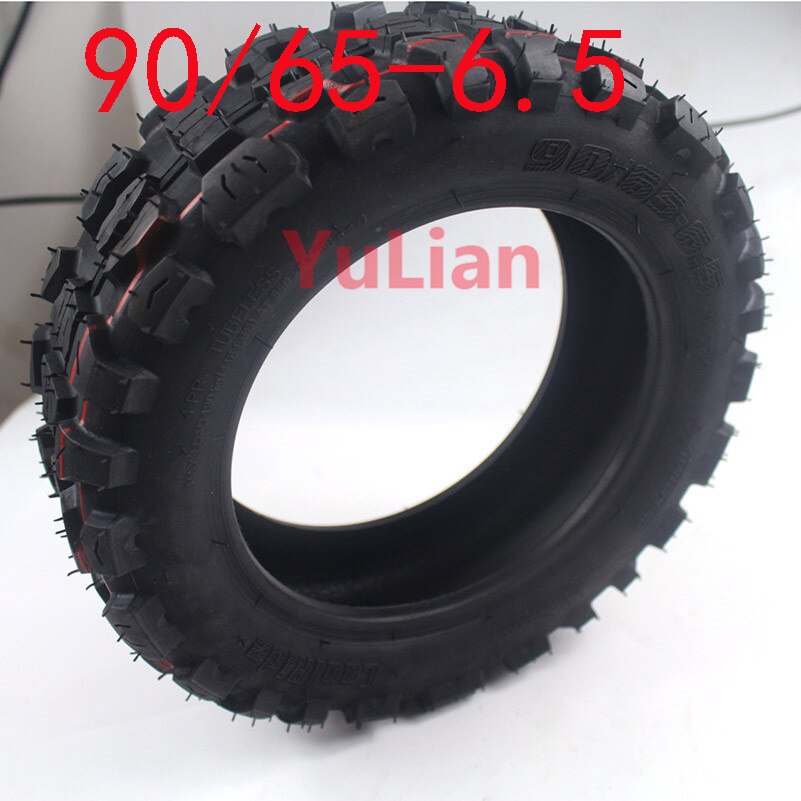 11 Inch 90/70-6 Off-Road Tubeless Tire For Electric Scooter & Balance Bike - Rubber, 248x60mm, Lightweight Replacement