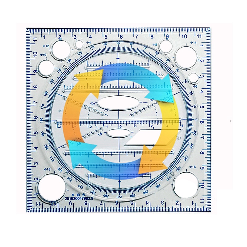 Diy scrapbooking multifunktionel tegning plotter solid geometri skabelon kontor skole skæreudstyr skære måtter model værktøj