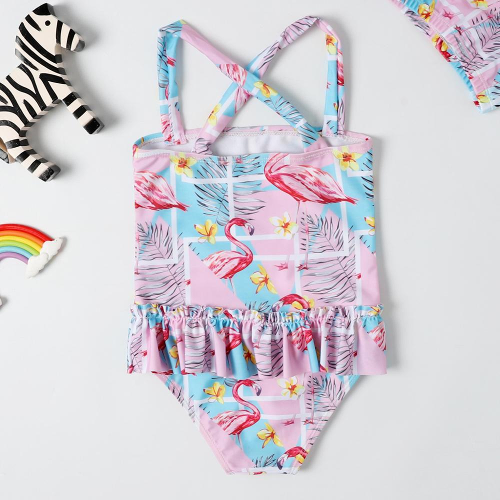 3~8Y Baby Girls Swimwear Girls swimsuit one piece ... – Grandado