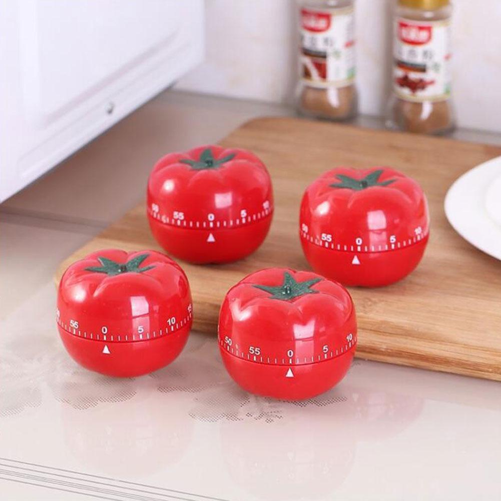 Tomato Timer Electronic Kitchen Timer Reminder Pomodoro Countdown Mechanical Kitchen Cooking Timer Game Timer Alarm Tool