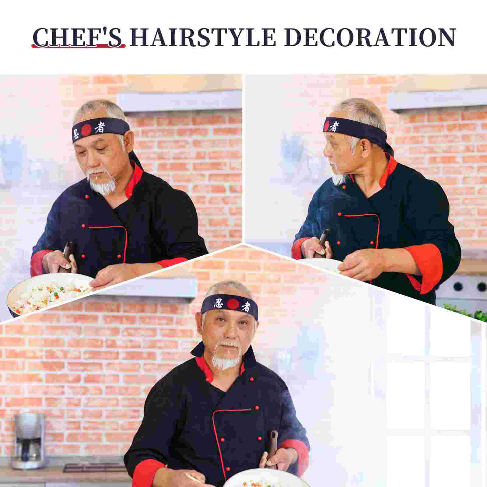1pc kochen haut freundliche baumwolle küche japanische stirnband Karate stirnband ninja stirnbänder Sport stirnband