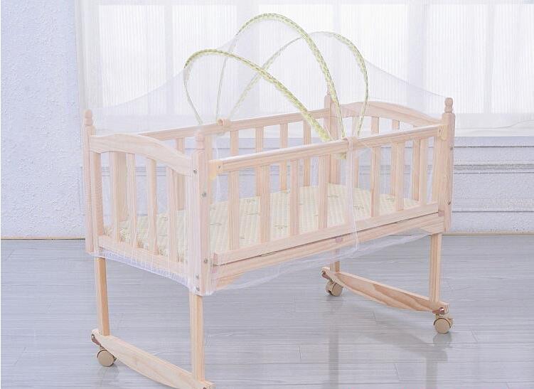 Draagbare Baby Bed Crib Folding Klamboe Kussen Matras Zomer Baby Zuigelingen Mosquito Mesh Crib Netten