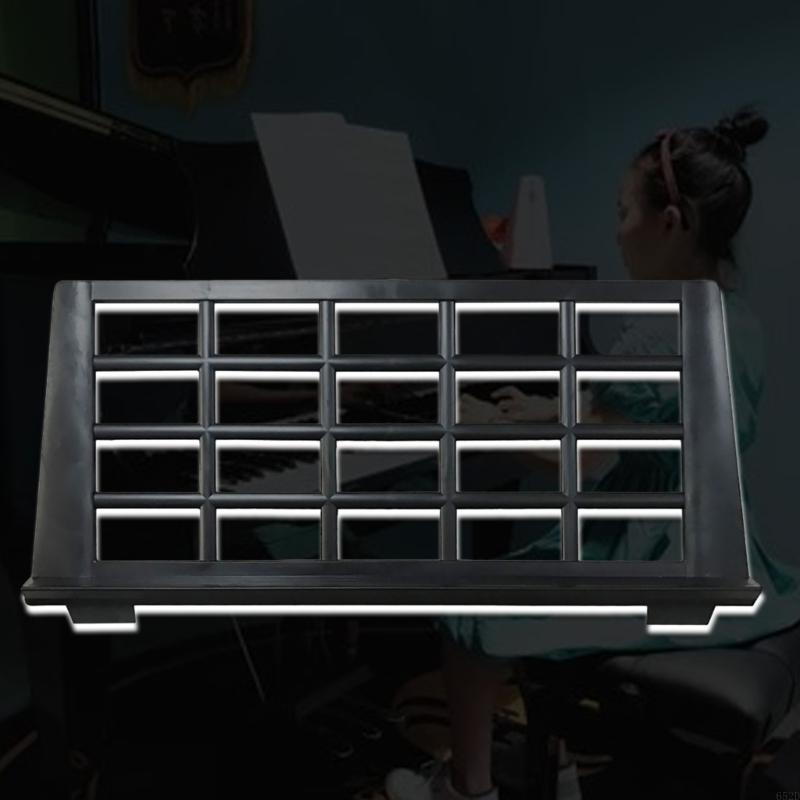 652D Keyboard Piano Tabletop Bookshelf Piano Book Stand Piano Keyboard Stand Music Rest Sheet Music Stand Music Score Holder