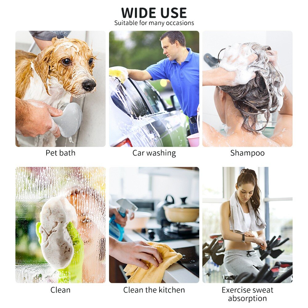 Soft Quick-drying Pet Dog And Cat Towels Water-absorbent Bath Towel Cleaning Towel Special Pet Products