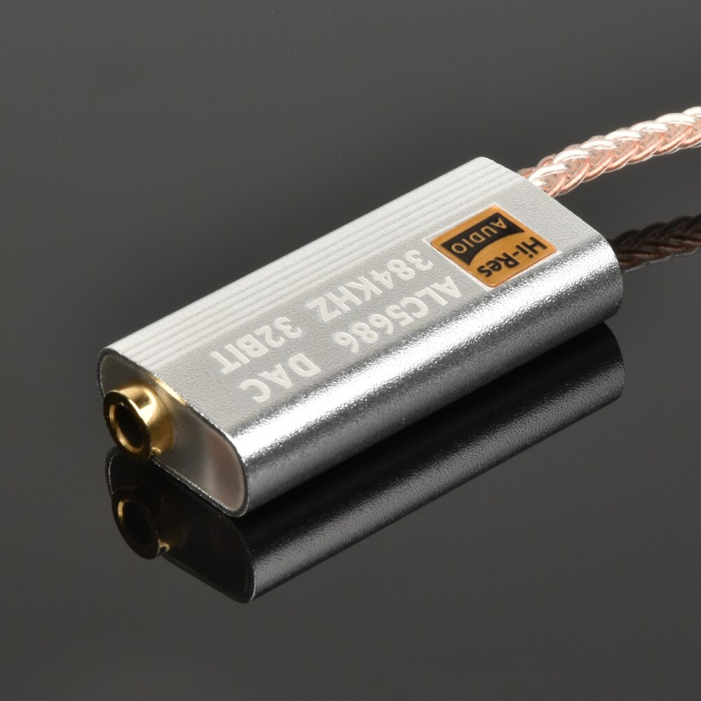 ALC5686 Cx31993 DAC Decoding 3.5mm HIFI Amplifier Adapter Earphone Cable Device Sound Amplifie 32bits/384KHz for IPhone Ios