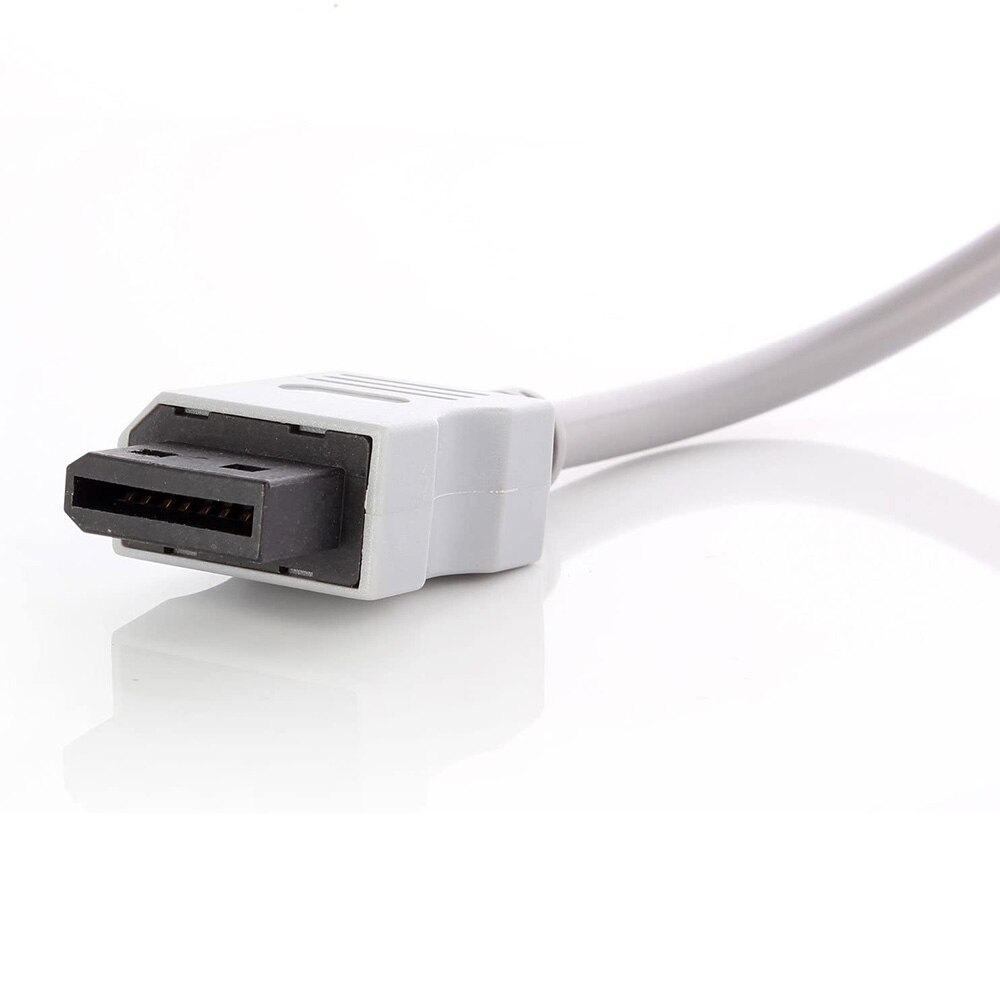 1.8m pratique HD différence de couleur composant câble 480p résolution à HDTV/EDTV pour Nintendo Wii /Wii U