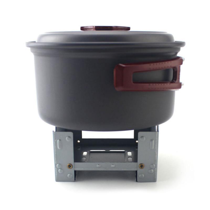 Outdoor Alcohol Stove Mini Foldable Solid Fuel Wax Stove Portable Camping Alcohol Burner Lightweight Picnic Alcohol Stov