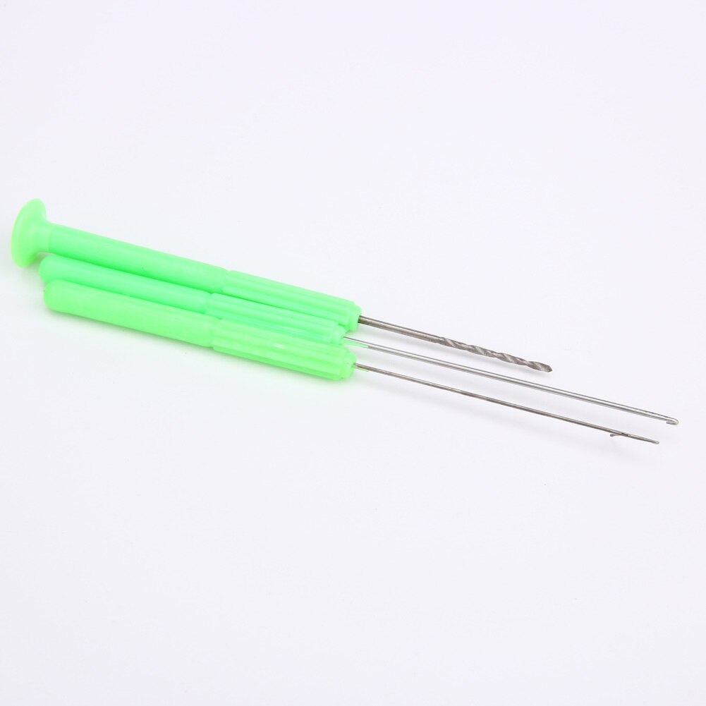 3 in 1 1 Combo Suit Set Carp Fishing Rigging Bait Needle Kit Tool Drill Tackle Hook Fishing Rigging Bait Kit Tool Accessories