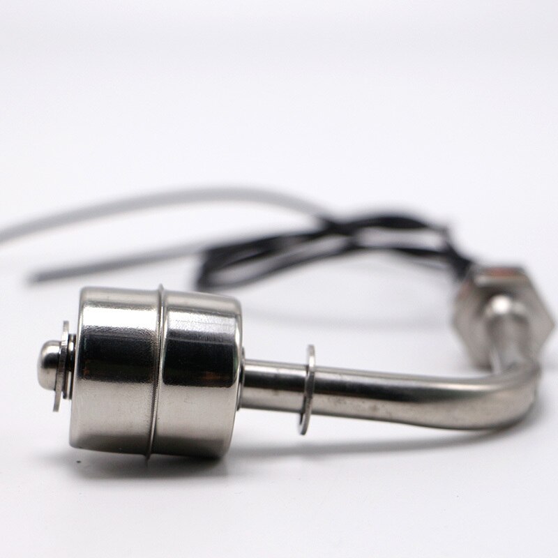 2Pcs/Lot 100V M10-1.5mm Side Mount Horizontal Water Level Sensor Liquid Stainless steel Float Switch