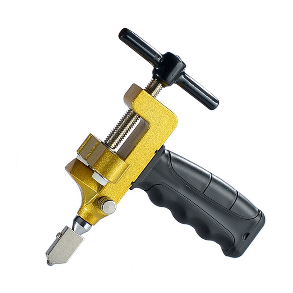 2 in 1 Manual Glass Cutter Portable Handheld Multifunctional Ceramic Tile Opener Wheel Knife Tools Ceramic Tile Glass Cutter