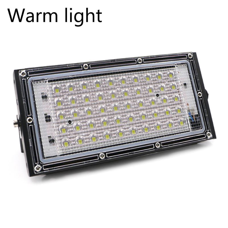 LED Floodlight Outdoor Spotlight 50W Wall Washer Lamp Reflector IP65 110V D2TD