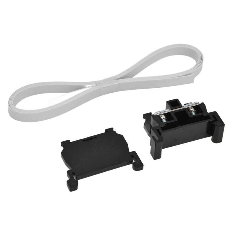 Barrier Terminal Strip Block Din Rail Terminals Blocks 600V with Bezel for Electrical Connection for Wire Connect