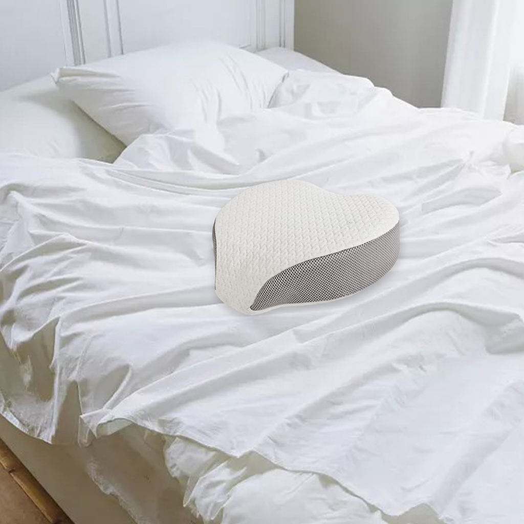 Memory Foam Cervical Pillow Comfortable Soft Neck Contour Bed Sleeping Pillows Pad for Neck Shoulder Support: Grey B