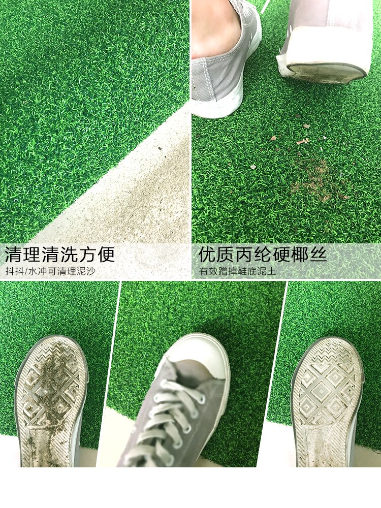 Green Non-slip Carpet Shaggy Carpet for Outdoor Modern Fluffy Rugs for Stair Steps Teppichfliesen Room Decoration BD50DT