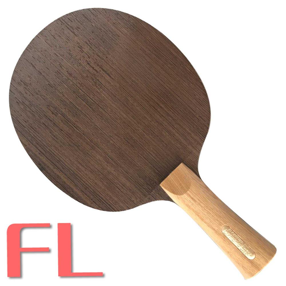 Sanwei-Dinamo de madera de 5 capas, mango de ciprés, hoja de Ping pong ligera y rápida para tenis de mesa: FL long handle