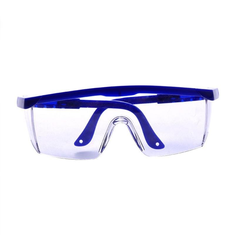 Foldable Adjustable Safety Goggles Anti-Sneeze Liquid Eye Anti-Droplets Windproof Lab Glasses Clear Lens
