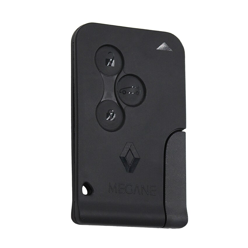 3 button smart remote key shell for Renault Megane Scenic Clio with buckle detachable with small insert key