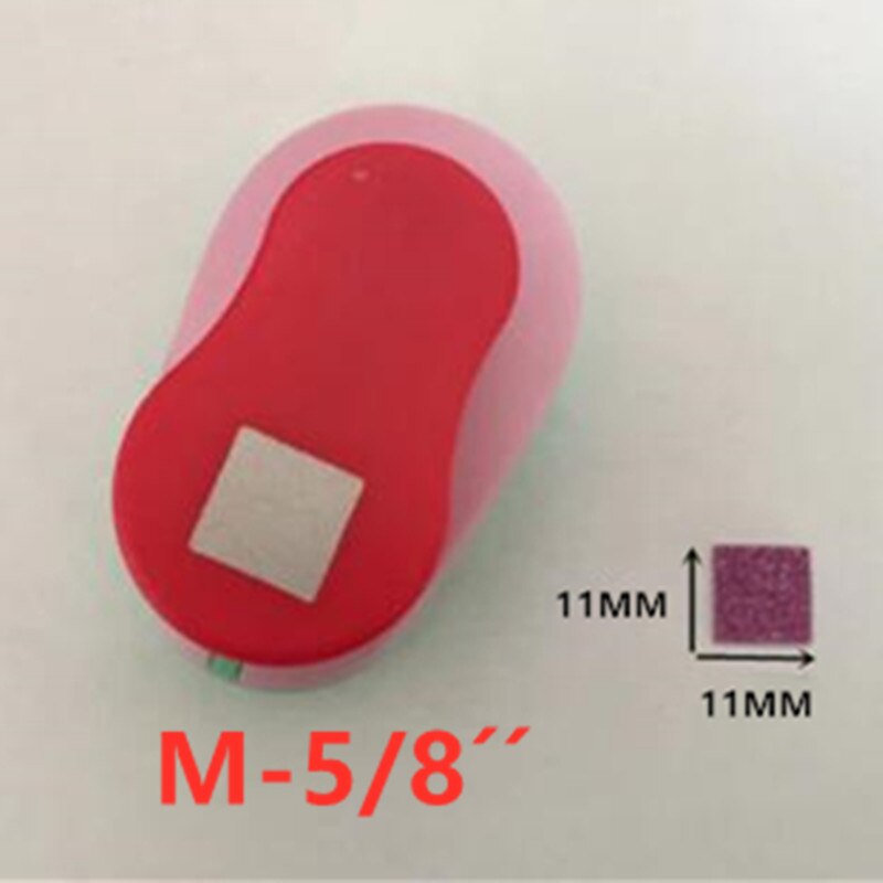 18mm-53mm Square Shaped craft punch Scrapbooking School DIY Paper Cutter EVA foam Geometry Hole Punches