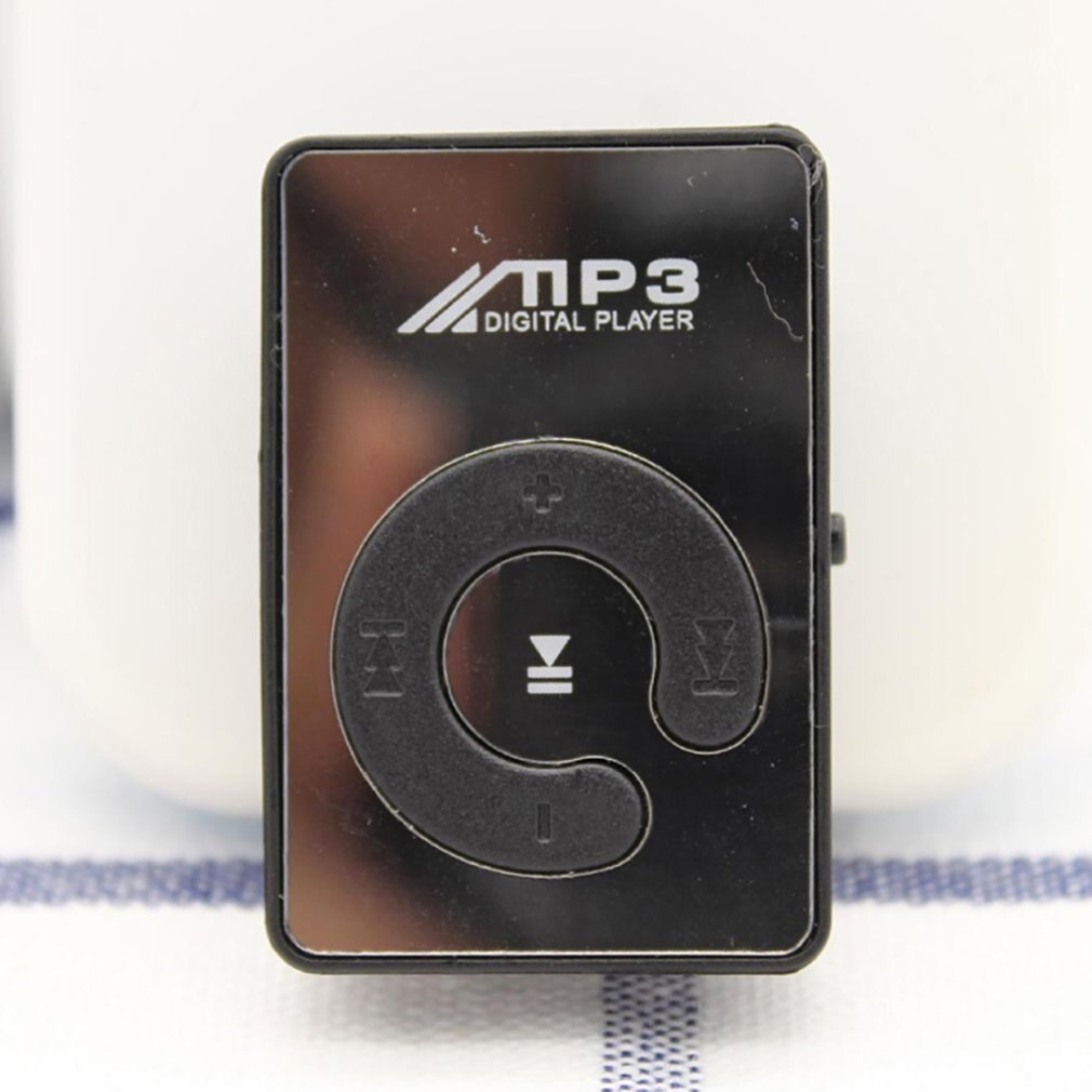 Mini miroir Clip lecteur MP3 Portable Sport USB lecteur de musique numérique carte Micro SD TF lecteur multimédia: E