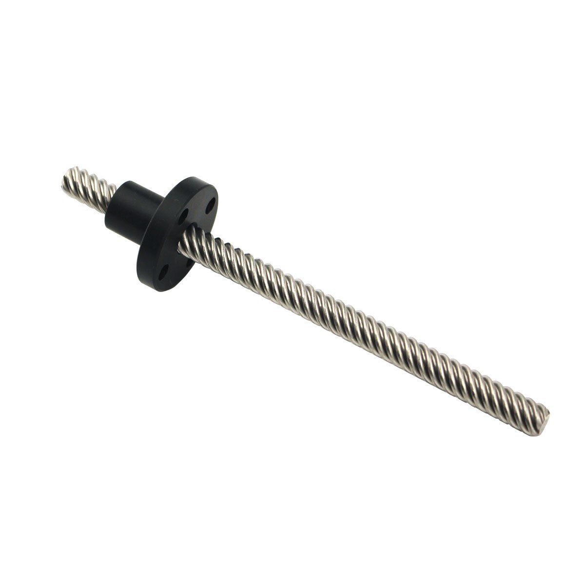 T6 vis sans fin 100mm ~ 1000mm picth 2mm plomb 12mm + écrou en Nylon pour imprimante 3D