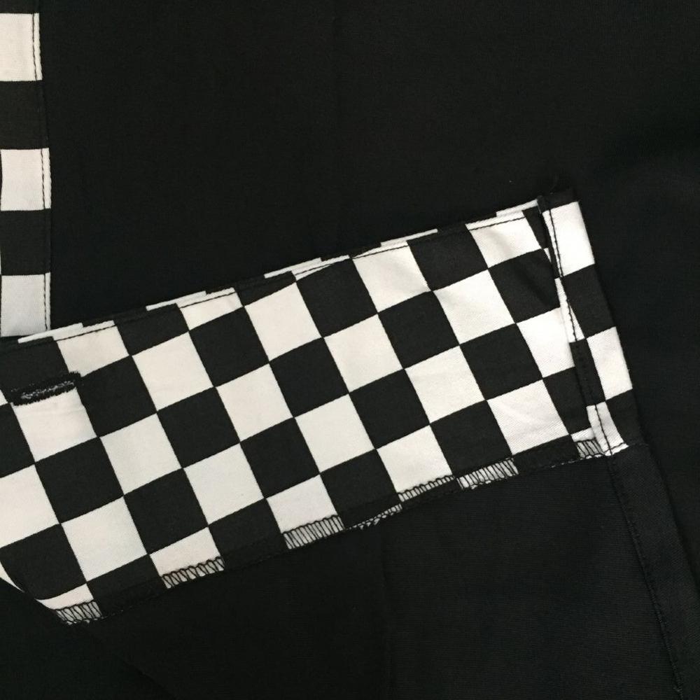 SISHION 2021 letnia bawełniana koszula męska ST125 50s 60s kręgle klasyczny rockowe czarna koszula w kratę plus rozmiar overhemden heren