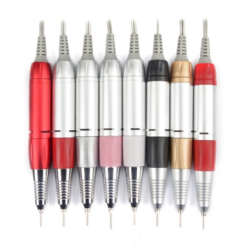 35000RPM Nail Drill Pen Handpiece For Electric Nail Art Manicure Pedicure Drill Machine Accessory Tool DC 3V-DC 12V 1A