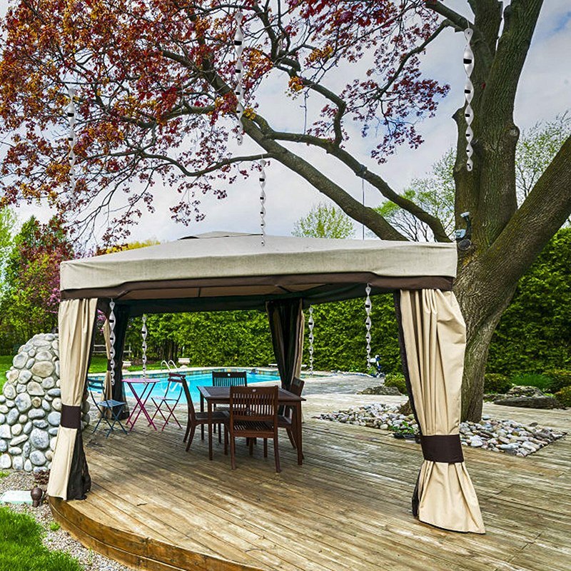 12Pcs Bird Repellent Rods, Reflective Bird Deterrent Rods, Bird Deterrent Rods Reflective Bird Frighten Pigeons