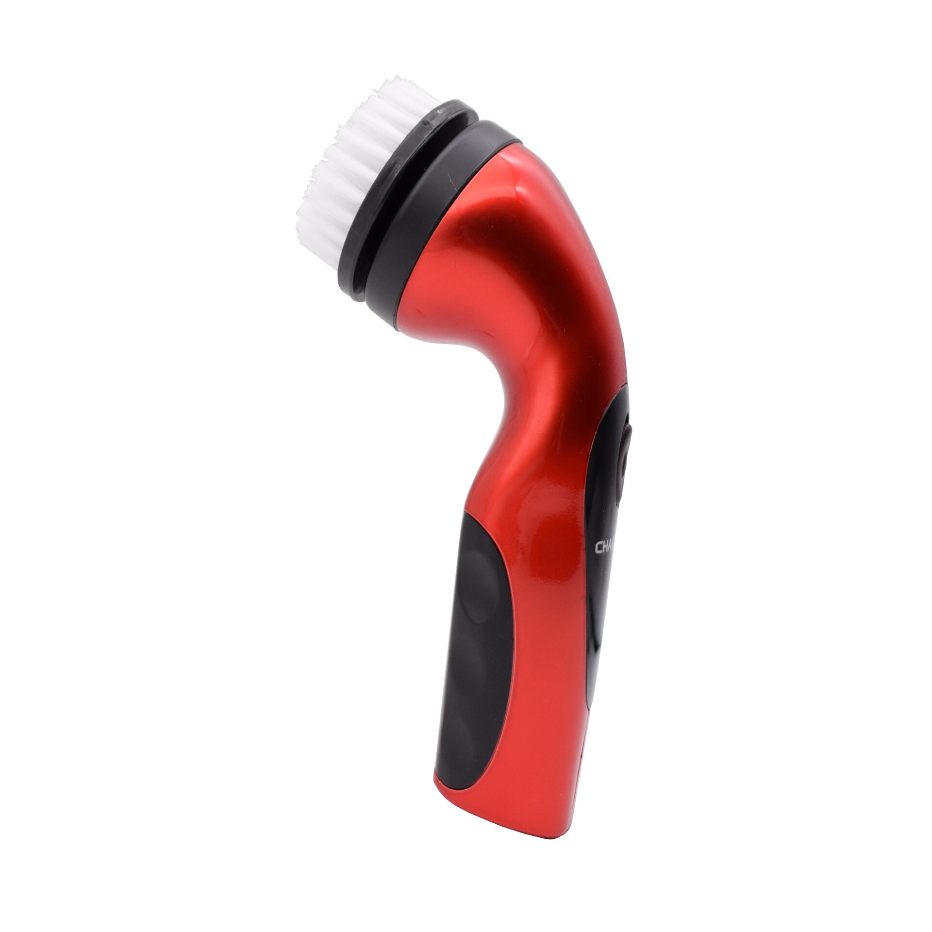 Håndholdt bærbar afgiftspligtig poleringsmaskine mini praktisk skoskinne mekanisk skorenseanordning nyttigt skoværktøj: Rød farve